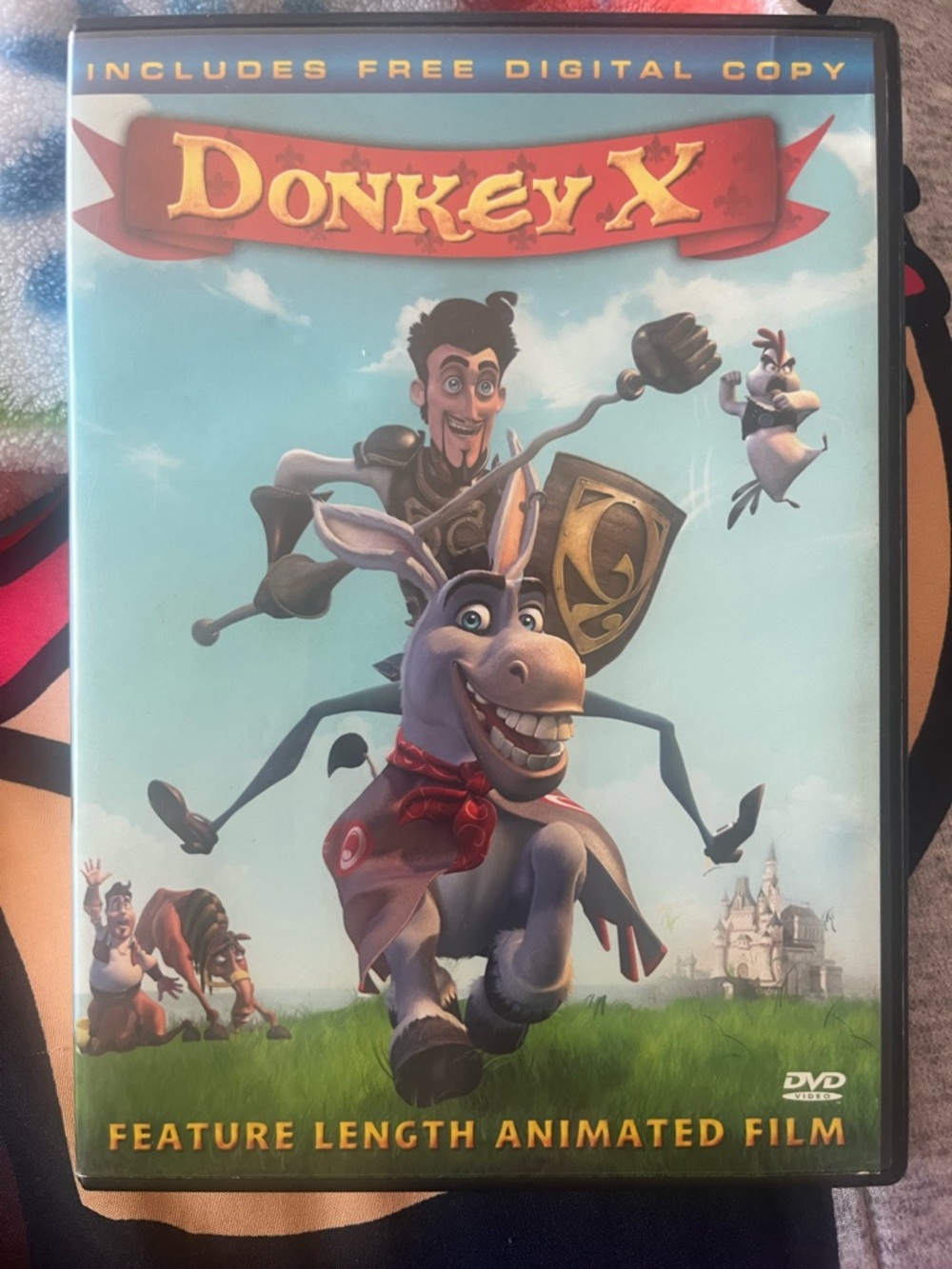 Donkey X Animated Movie DVD
